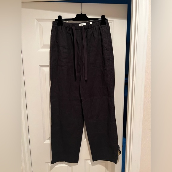 Vince Black Linen Pants - Picture 10 of 14